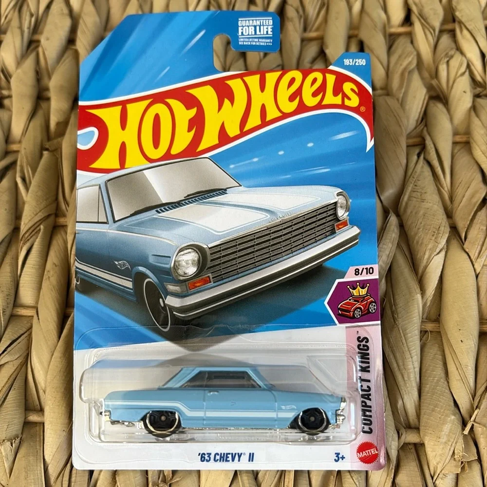 63 Chevy II 1963 Muscle Car Light Blue Hot Wheels Chevrolet Hotwheels 2026 🆕